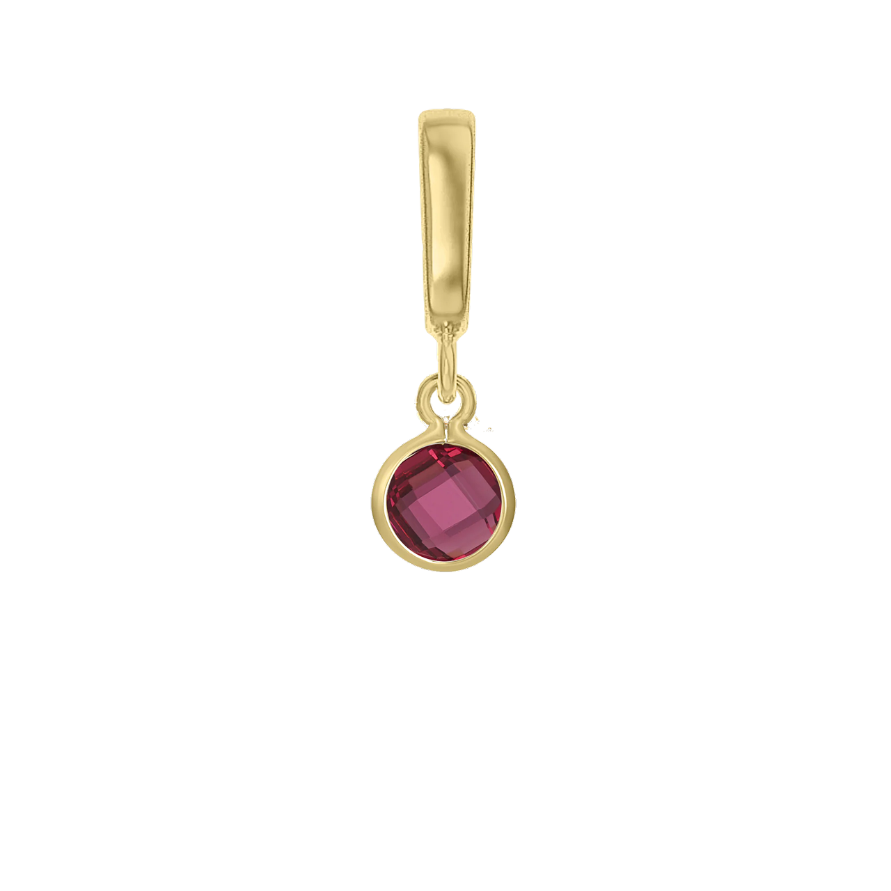 Bezel Birthstone Charms