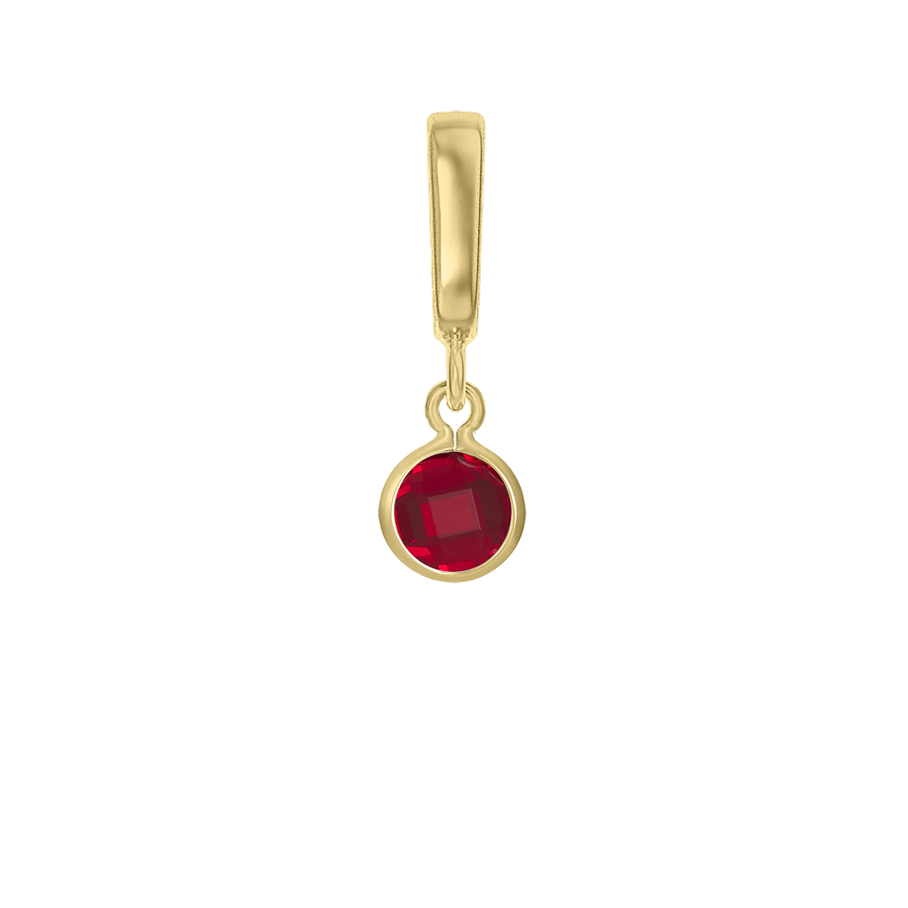 Bezel Birthstone Charms