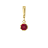 Bezel Birthstone Charms