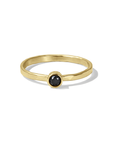 Black Diamond Ring