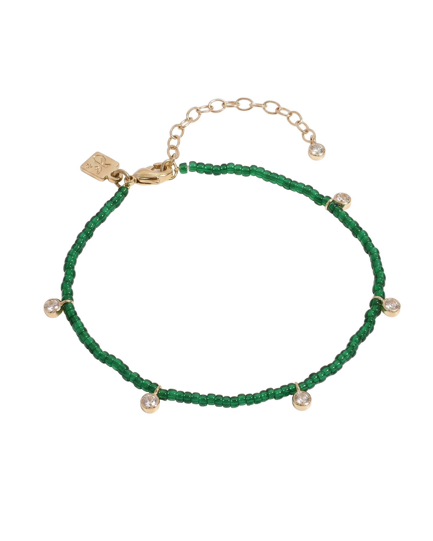 Crystal Beaded Anklet