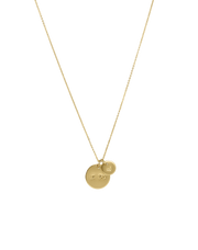 Bridal Two Disc Necklace
