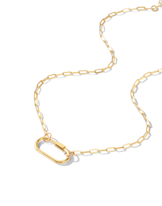 Link Lock Necklace James Michelle