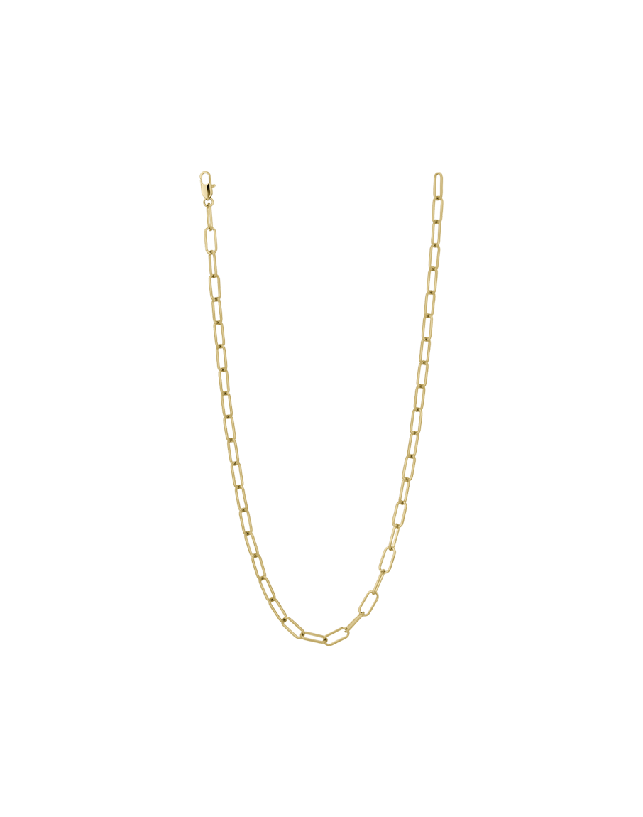 Chunky Cross Chain Necklace and Extender Set