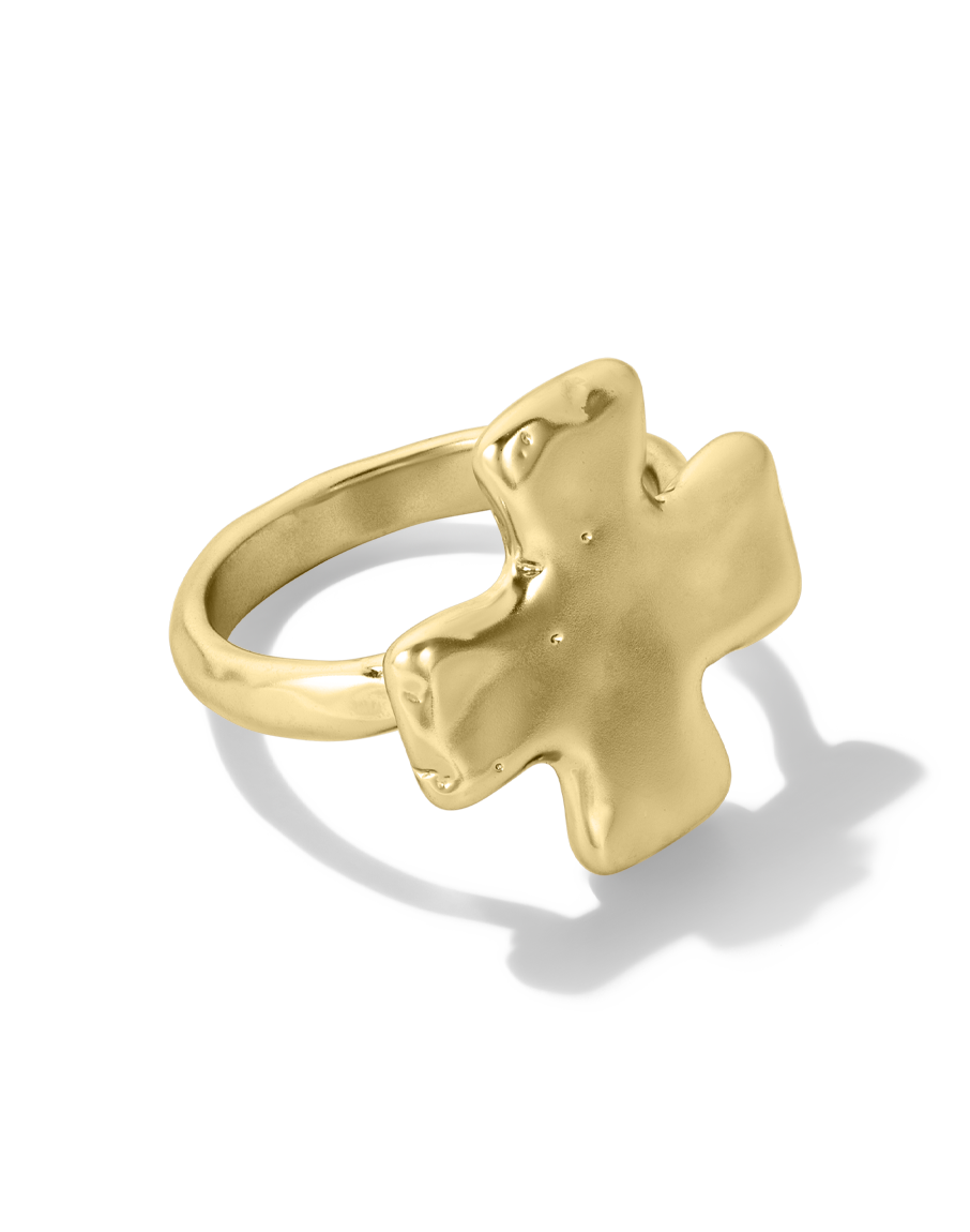 Cruchy Rings Chunky Cross Ring – James Michelle