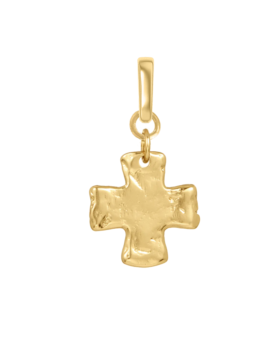 Chunky Cross Charm