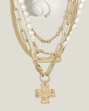 Chunky Cross and Pearl Lock Maximalist Set