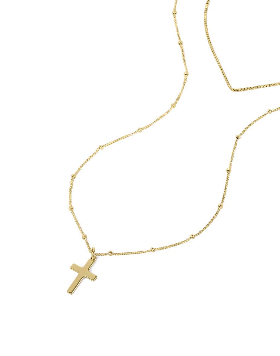 Cross Layered Necklace