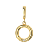 Crystal Letter Charms