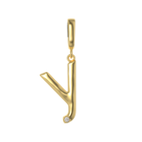 Crystal Letter Charms