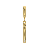 Crystal Letter Charms