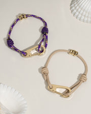 Woven Lock Bracelet