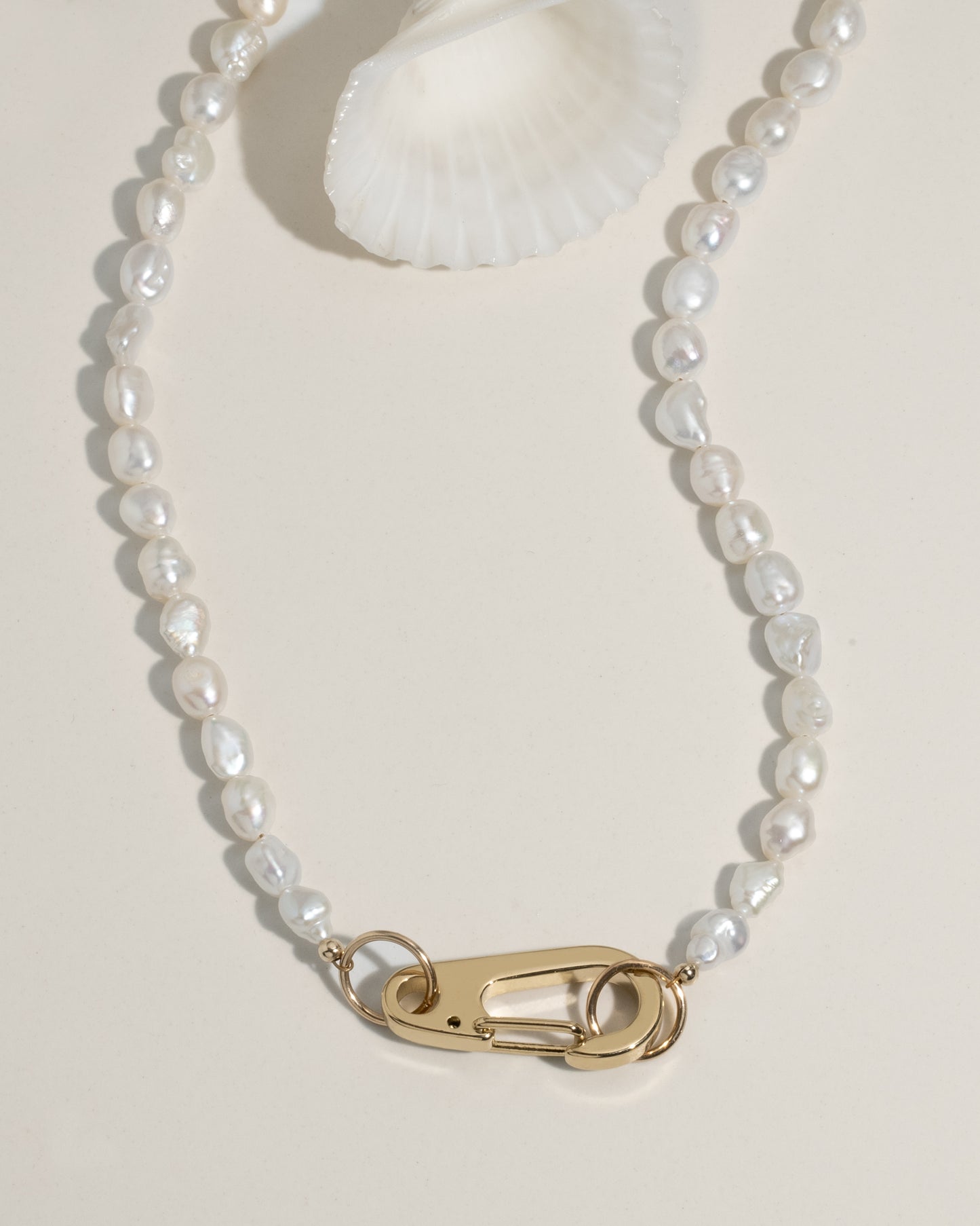 Pearl Lock Necklace