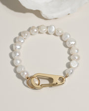 Pearl Lock Bracelet