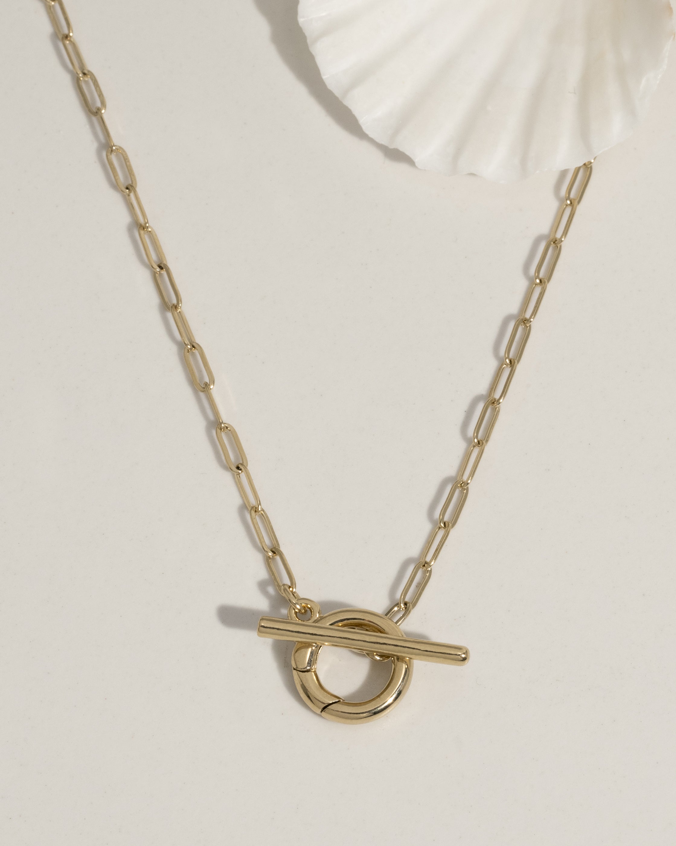 Birthstone Toggle Necklace