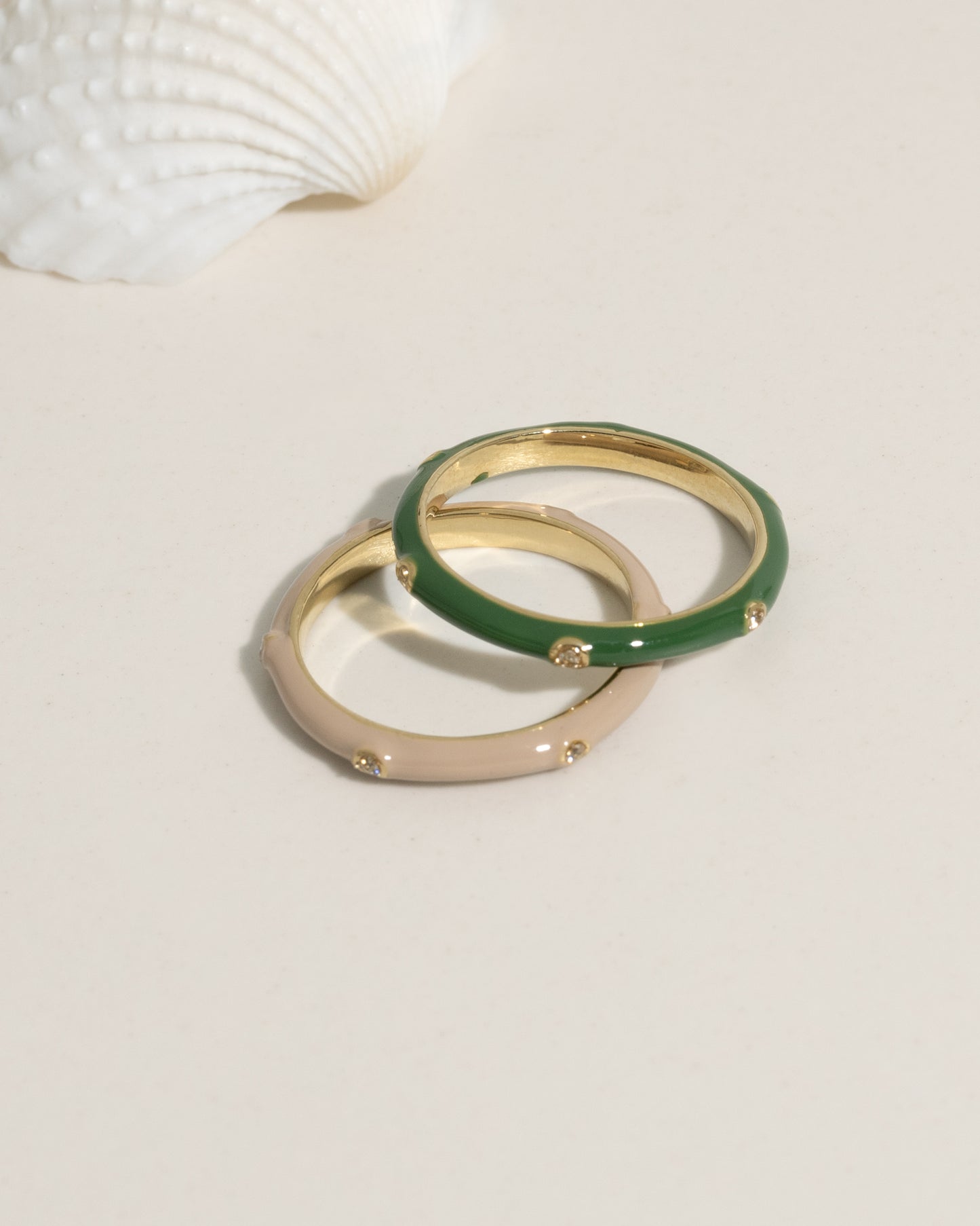 Enamel Stacking Ring