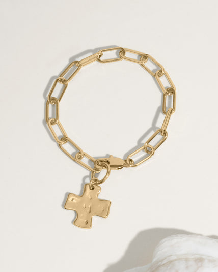 Chunky Cross Earrings