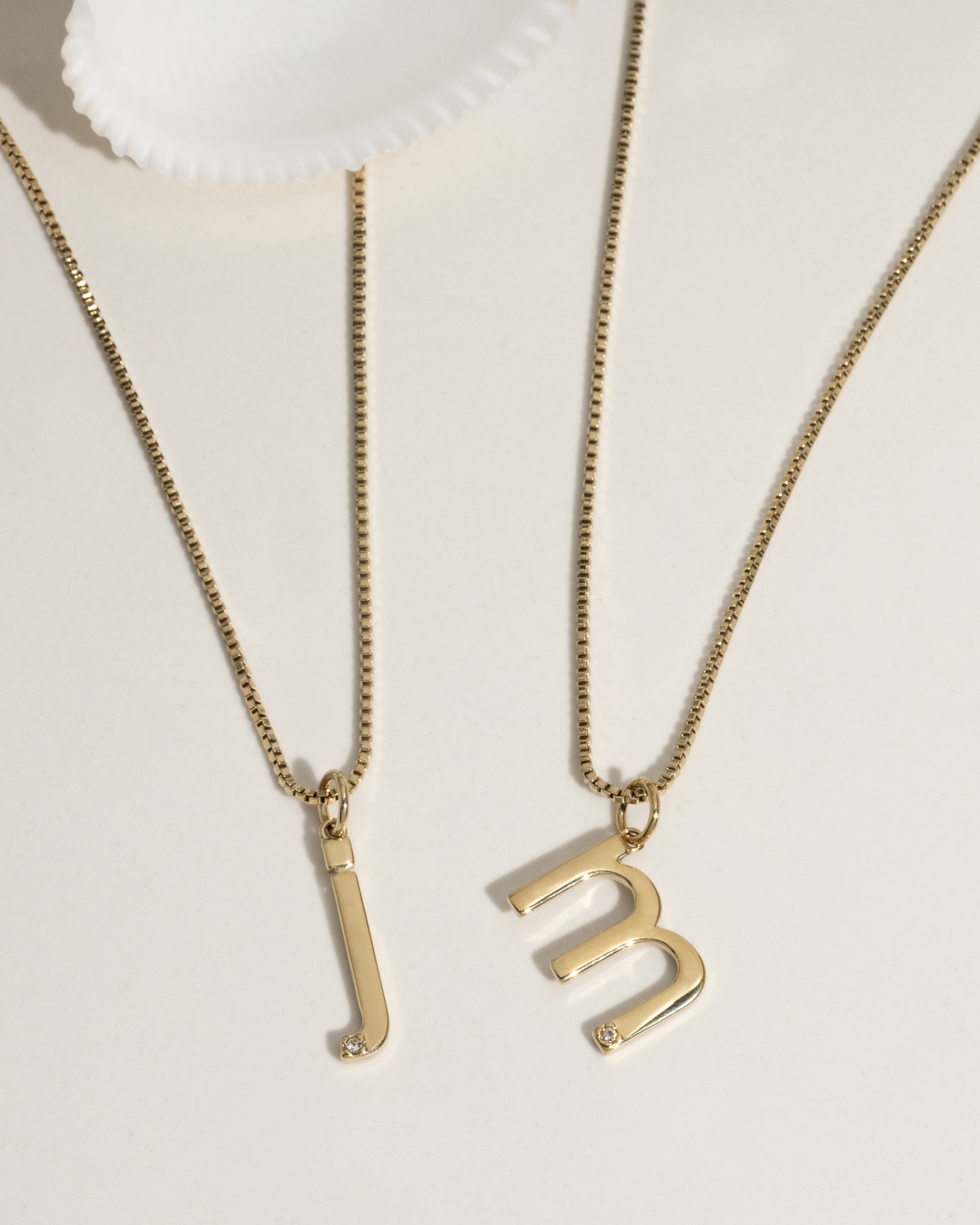 Crystal Letter Necklace