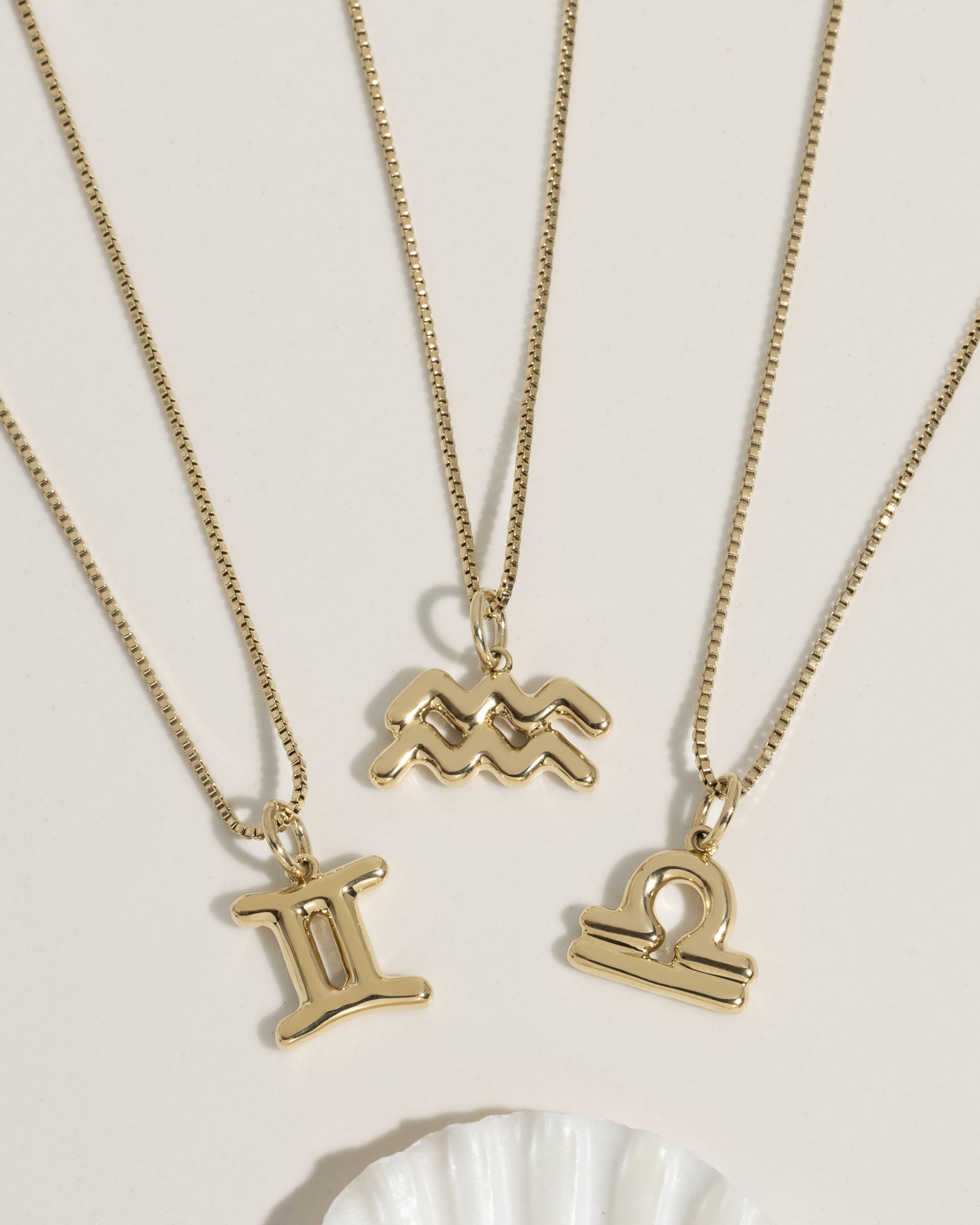 Bubble Zodiac Necklace