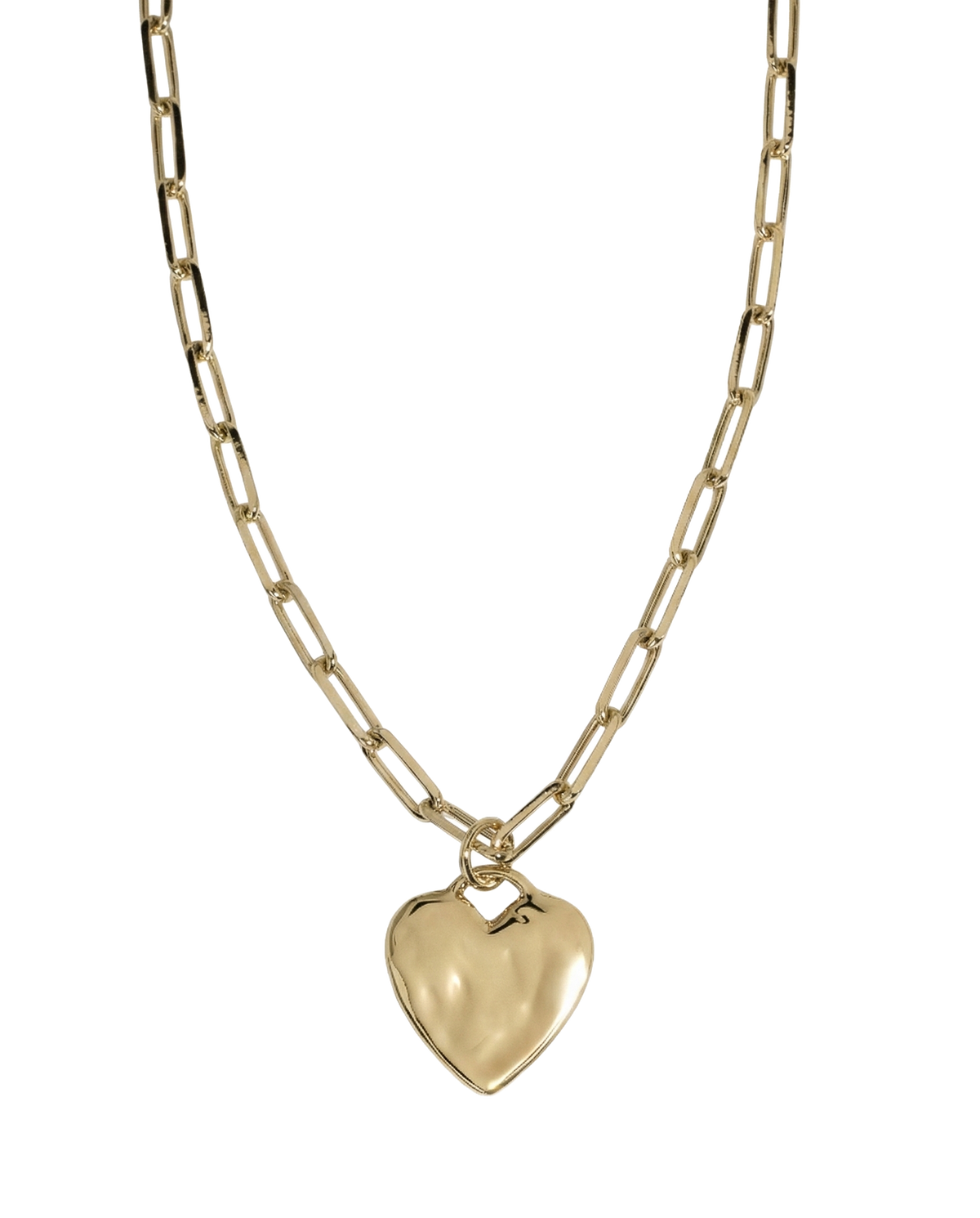 Chunky Heart Necklace – James Michelle Chunky Heart Necklace – James Michelle