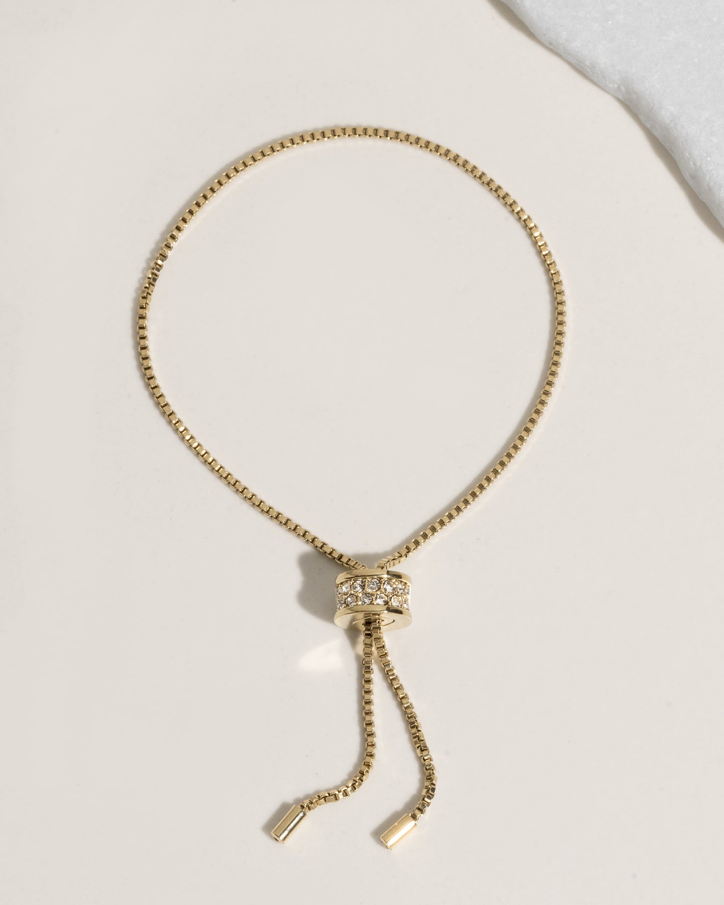 Crystal Bolo Bracelet