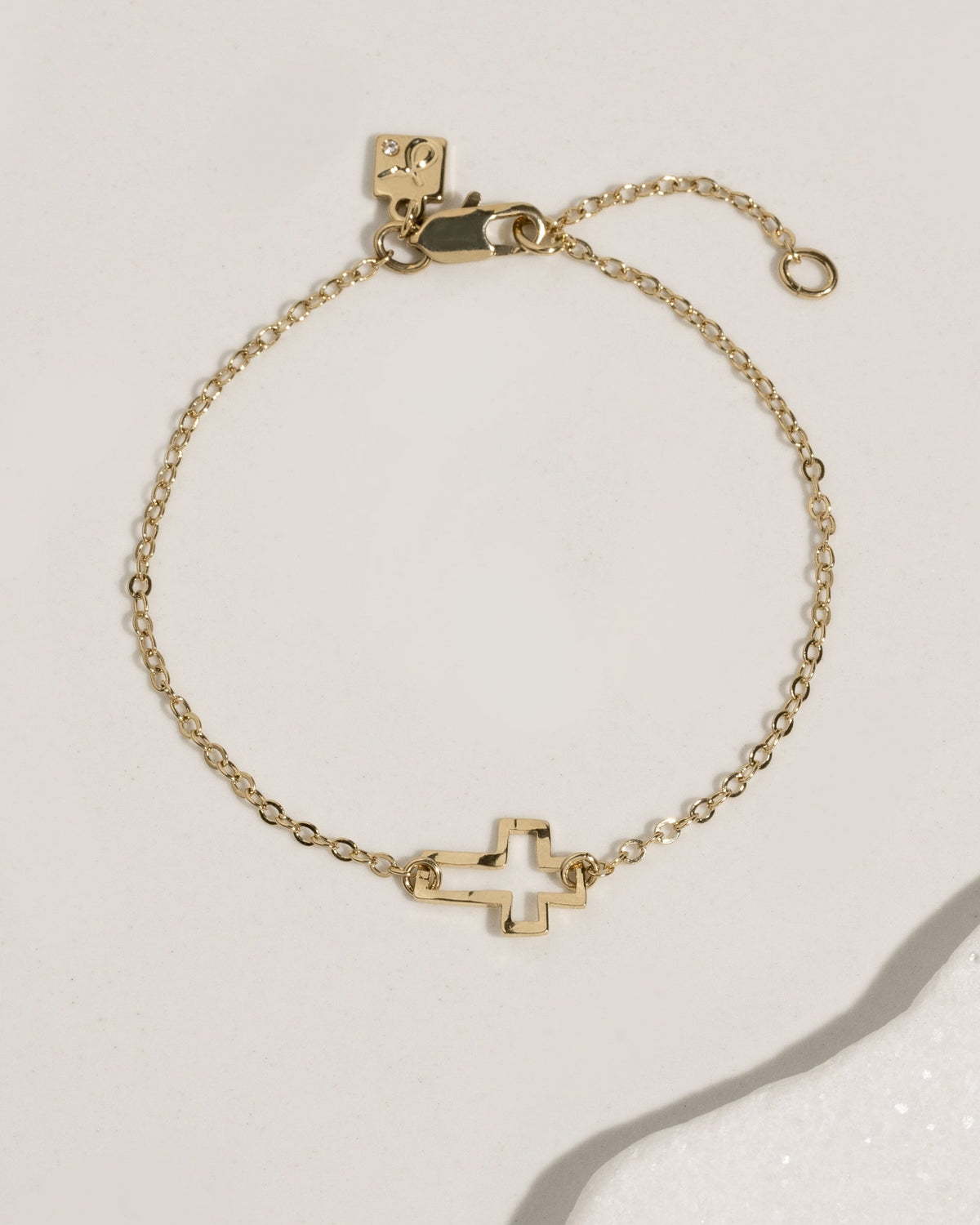 Itty Bitty Cross Bracelet