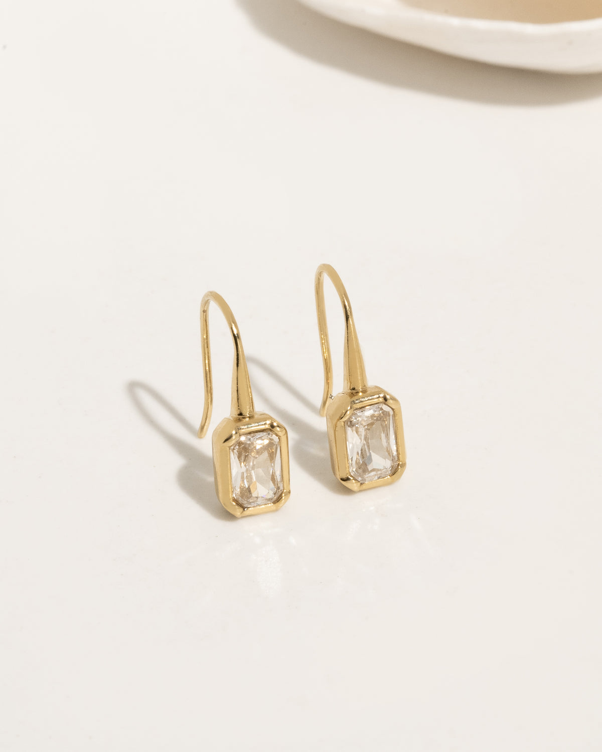 Starlight Earrings - Emerald Cut