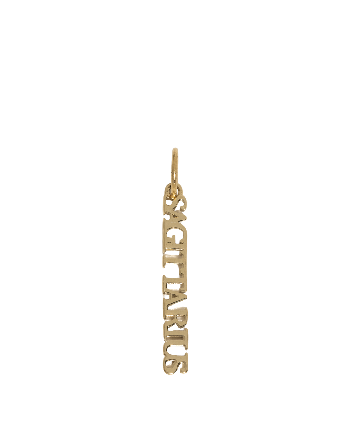 Zodiac Nameplate Charm