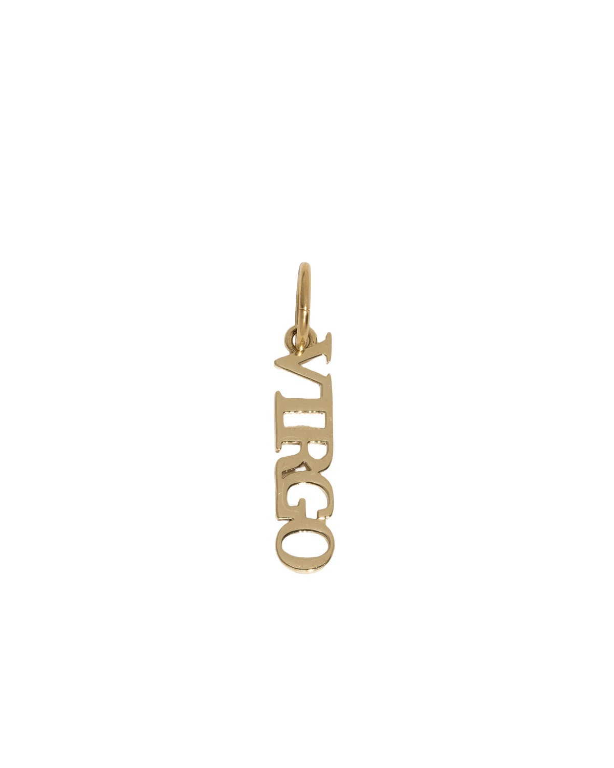 Zodiac Nameplate Charm