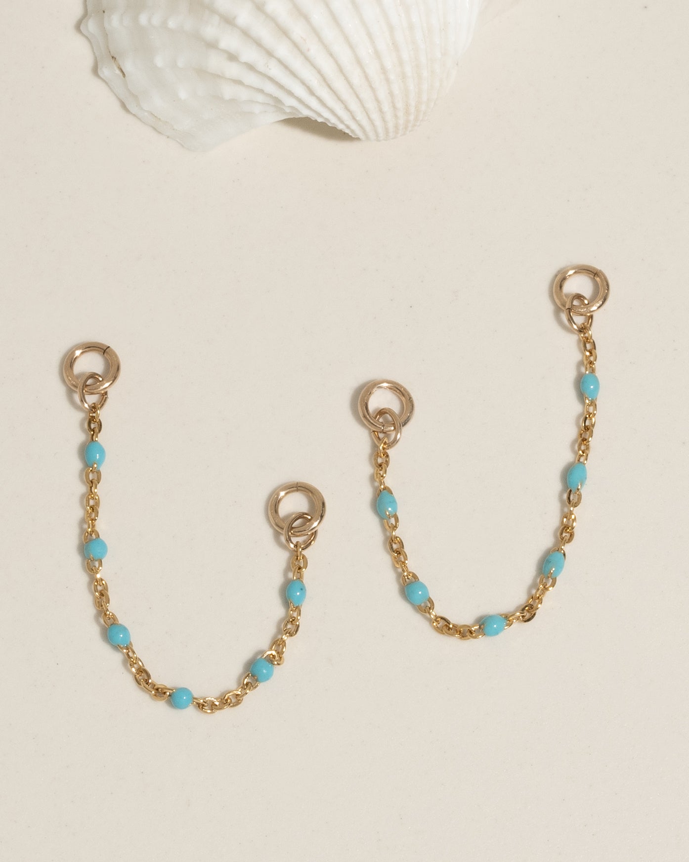 Turquoise Earring Chains