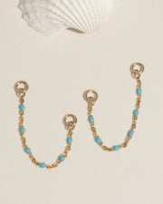 Turquoise Earring Chains