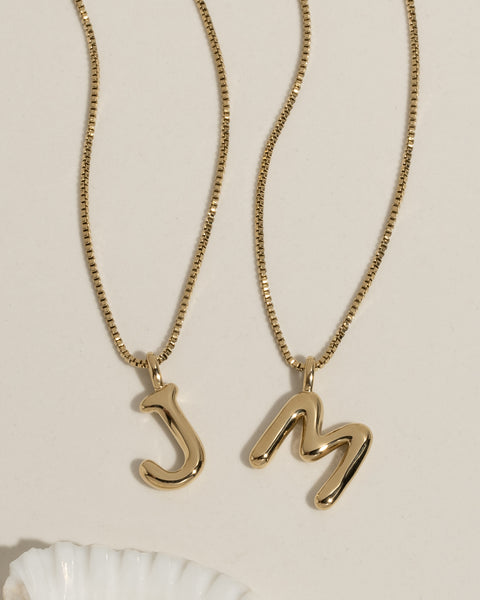 [韓国人気ジュエリー] nff gemstone bubble necklace Birthstone with Initial Teardrop Gemstone Necklace – Felix Z