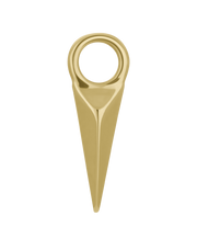 Pyramid Hoop Charm