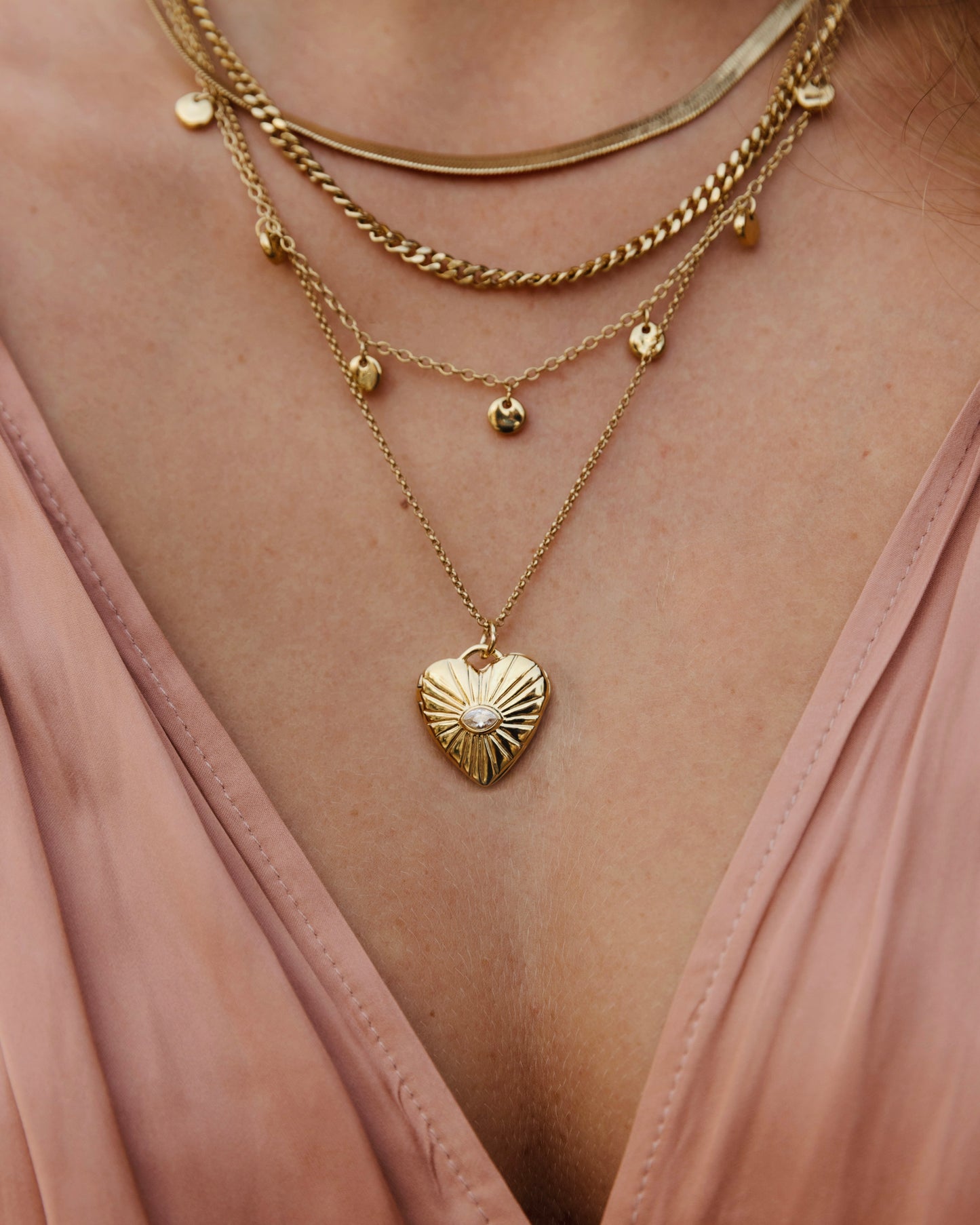 Heart Locket Necklace