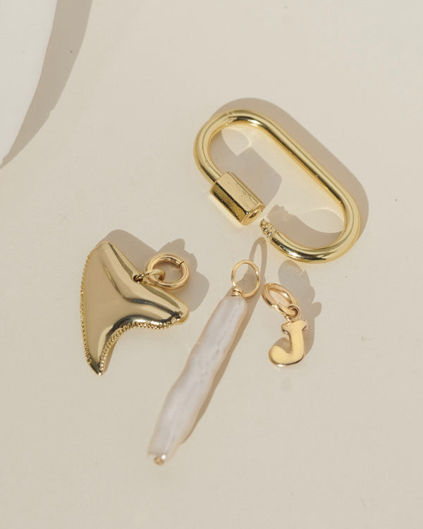 Oval Charm Lock – James Michelle