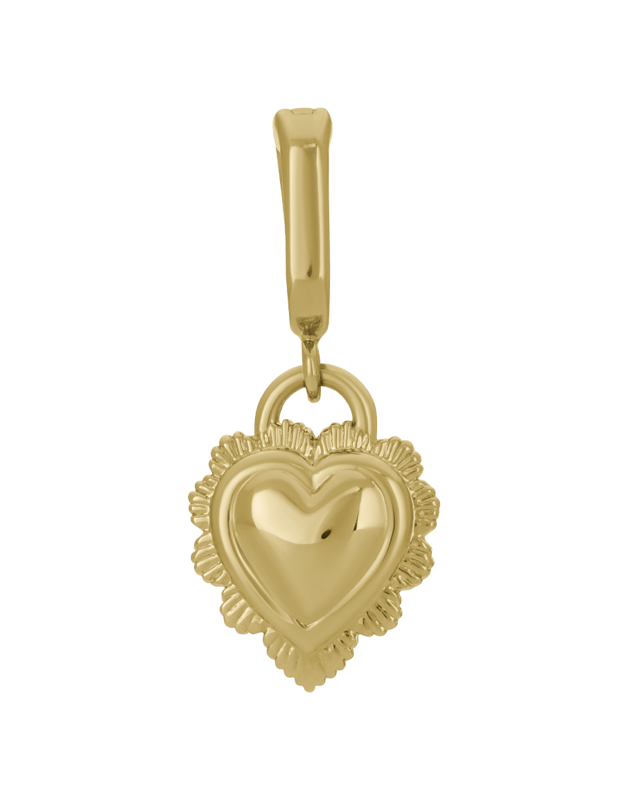 Heart Lock Charm