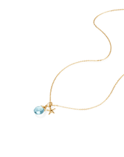 Gemstone Starfish Necklace