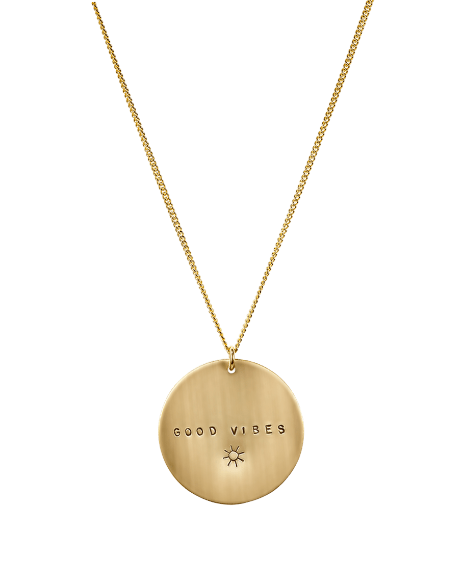 Large Disc Necklace