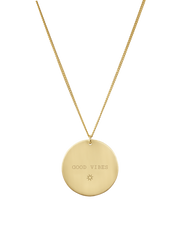 Large Disc Necklace