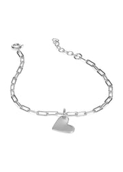 Heart Bracelet - Silver