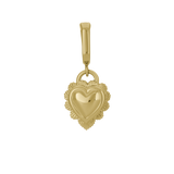 Heart Lock Charm