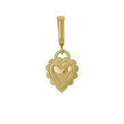 Heart Lock Charm
