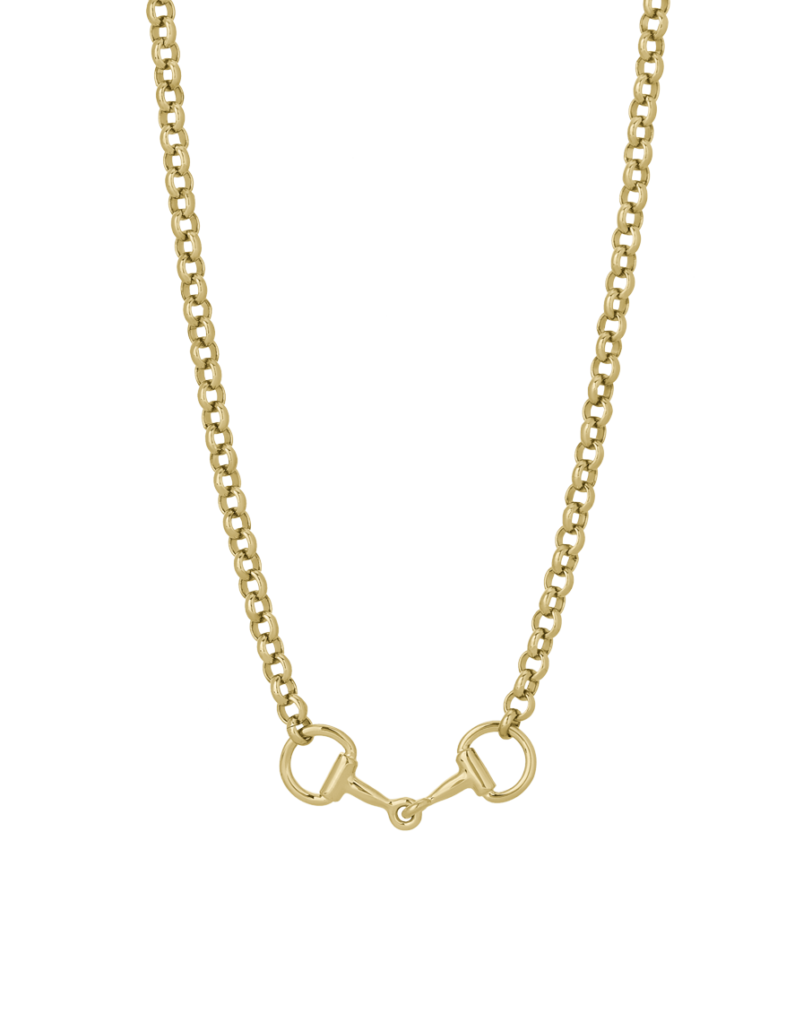 Horse Bit Necklace and Bracelet Set