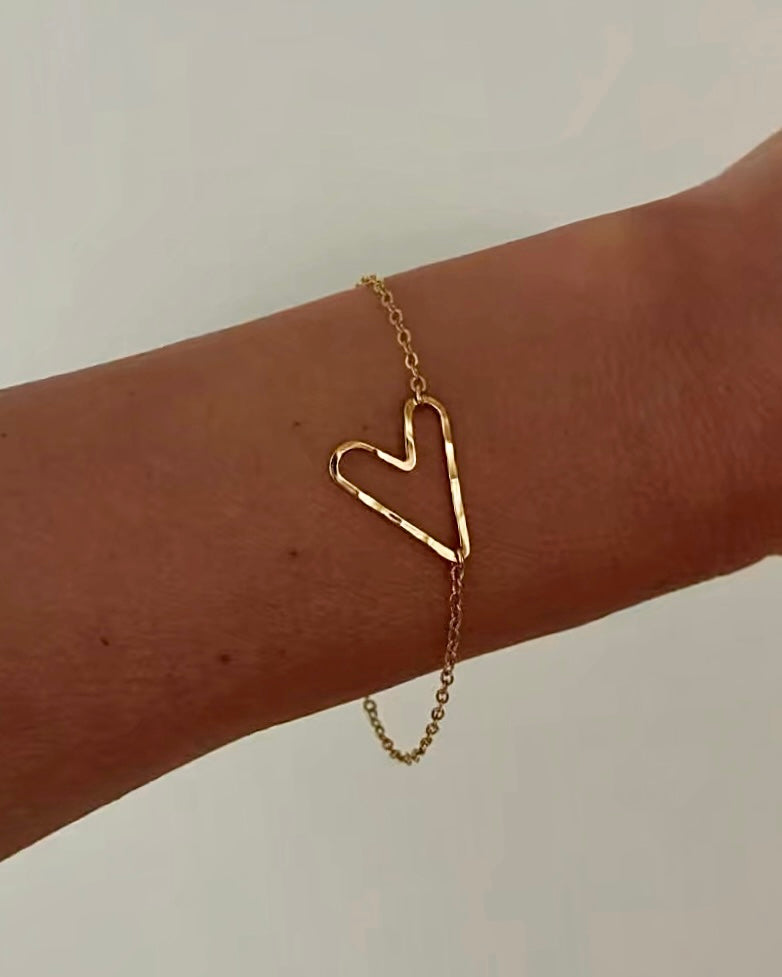 Itty Bitty Heart Bracelet