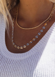 Puff Link Chain - Silver