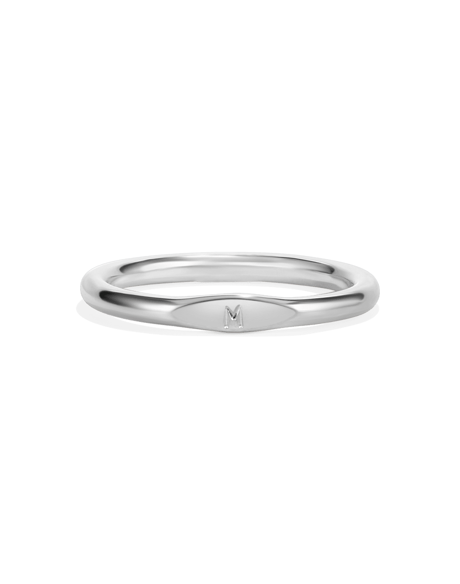 Initial Signet Ring