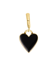 Black Heart Charm