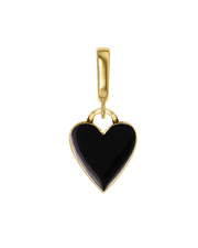 Black Heart Charm