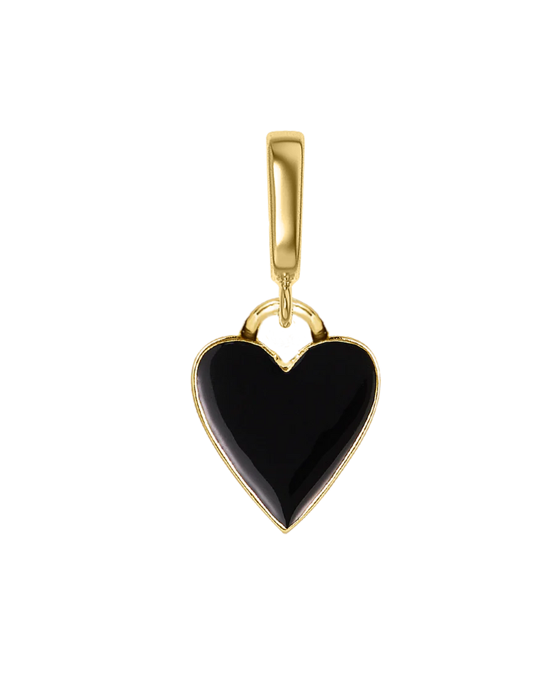 Black Heart Charm