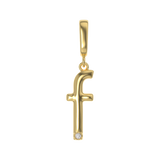 Crystal Letter Charms